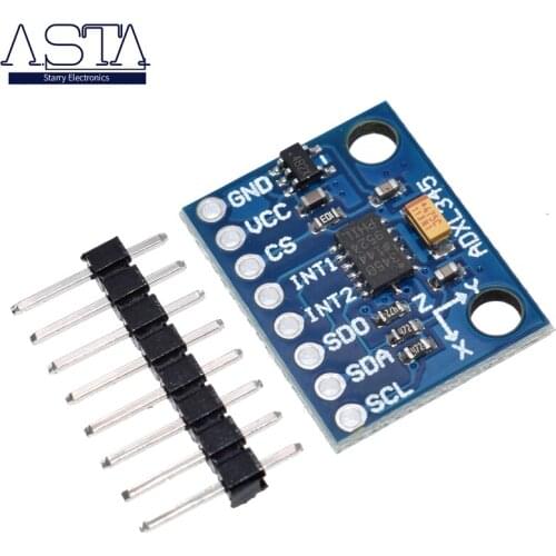 Hot sale GY-291 ADXL345 Digital triaxial acceleration of gravity inclination Module IIC / SPI transmission For Arduino