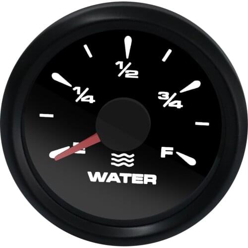Universal Water Level Gauge 52mm Waterproof Water Tank Level Gauge Indicator Meter With 7 colors Backlight 12/24V Car Accessory