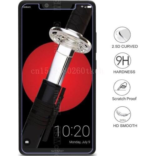 Anti-Scratch Screen Protective Tempered Glass for Sharp Aquos D10 Screen Protector Cover Phone Film
