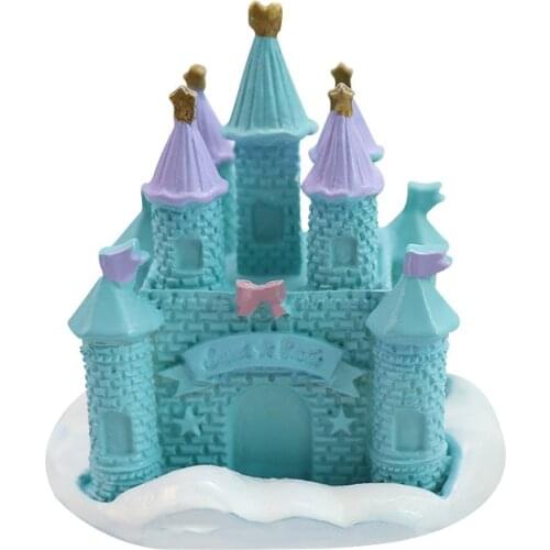 Castle Pattern Soap Mold Handcraft Soap Making Tool Candle Mould Practical Silicone Molds DIY Crystal Epoxy Decoration Accessory