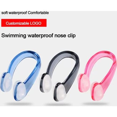 Nose Clip Soft Silicone Particles Anti-choke Professional Adult Children General Swimming Accessories Training Sports Equipment