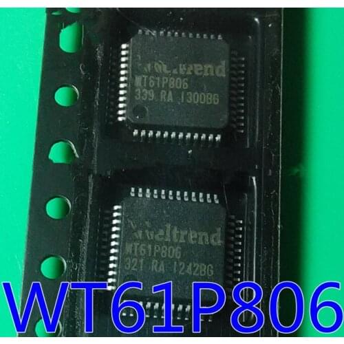 Free shipping 5PCS 100% New WT61P806 QFP-48 Chipset