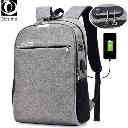 Business Anti Theft Backpack with USB Charger Backpacks for Men Women Back Pack for Travel Female Male Laptop Bagpack for School