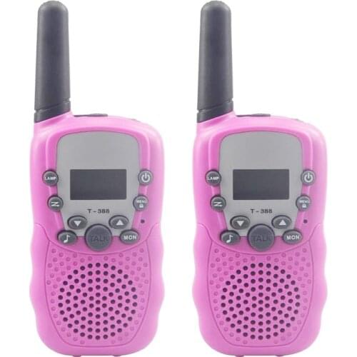 T388 kids walkie Talkie 2pcs/ set mini portable Ham Radiom handheld Transceiver wireless call best gift for children