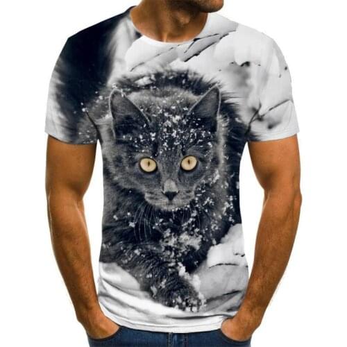 Newest Cat 3D Printed T-shirt Casual Short Sleeve O-Neck Fashion Printed 3D t shirt Men/Women Tees High Quality tshirt Hombre