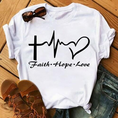 Lip Leopard Heart Print T Shirt Maycaur Women T-Shirt Women Summer Casual White Tops Loose Short Sleeve Tshirt Camisas Mujer