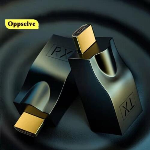 HDMI-compatible Network Extender for DVDS High-definition TVs Lan Network Ethernet Adapter Up To 30m CAT5e Lan Ethernet Cable