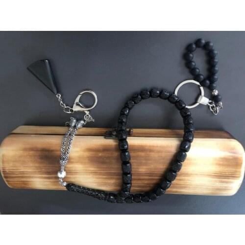 KALEMKAR İŞÇİLİKLİ RUG PATTERNED ERZURUM OLTU STONE TESBİH