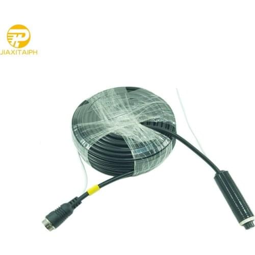 M12 4Pin Aviation Head Male to Female Pure Copper Double Shielded Waterproof Extension Cable With Trigger Wire For Camera