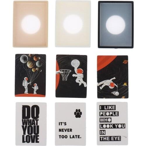 1/12 Miniature Vintage Frame Mural Wall Painting For Dollhouse Living Room Bedroom Furniture Decoration Toy Mural