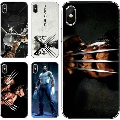 Soft Cases Covers For Motorola Moto G5 G5S G6 Z Z2 Z3 C G G2 G3 X4 E4 E5 Play Plus wolverine-logan-Movie-X-Men-Super-Hero