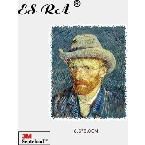 1 Piece Laptop Stickers Aesthetics Waterproof Decal Van Gogh Pegatinas for Car Bottle Luggage Fridge Skateboard Decorate Toys