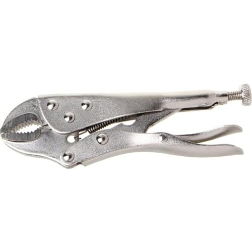 5 Inch Locking Pliers Ground Mouth Straight Jaw Lock Vise Grip Clamp Hand Tools 2020 New Drop Ship