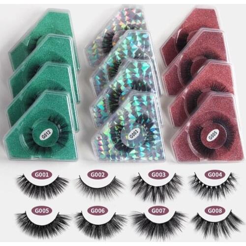 Eyelashes Wholesale 10/30/50/100pcs 3D Mink Lashes Natural Long False Eyelashes Set faux cils Bulk Makeup wholesale lashes