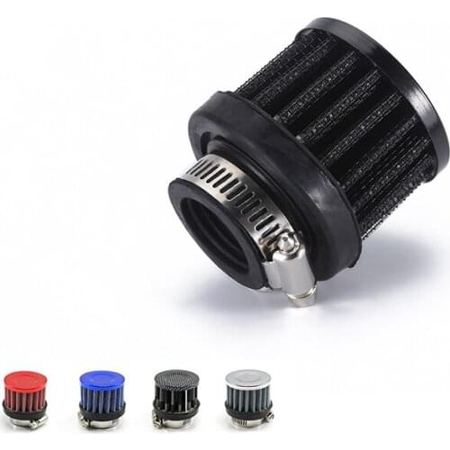Universal 12mm Air Filter Motorcycle Turbo High Flow Racing Cold Air Intake Filter Mushroom Head car accessories