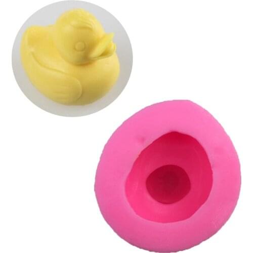 Duck Silicone Fondant Mould Cake Decorating Tools soap candle Molds Kitchen Accessories cake mould three-dimensional ice sugar