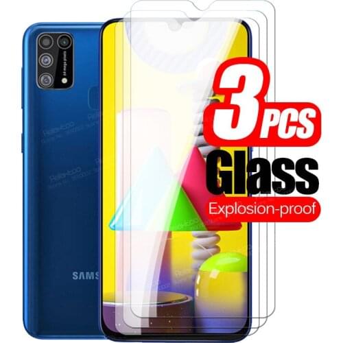 3pcs Tempered glass For Samsung m31 Glass Screen Protector For Samsung Galaxy M31 SM-M315F/DS M315F M 31 Phone Protective Film