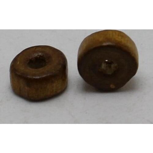 1000 Coffee Colour 6X3mm Column Heishi Wood Beads~Wooden