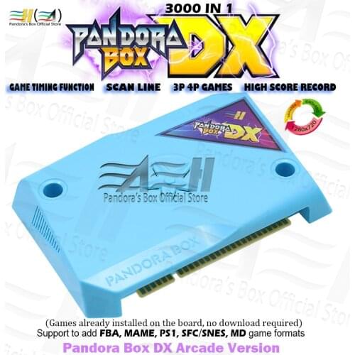 2021 Pandora Box DX 3000 in 1 arcade jamma board VGA CGA HDMI-compatible For arcade machine cabinet 3D tekken mortal kombat