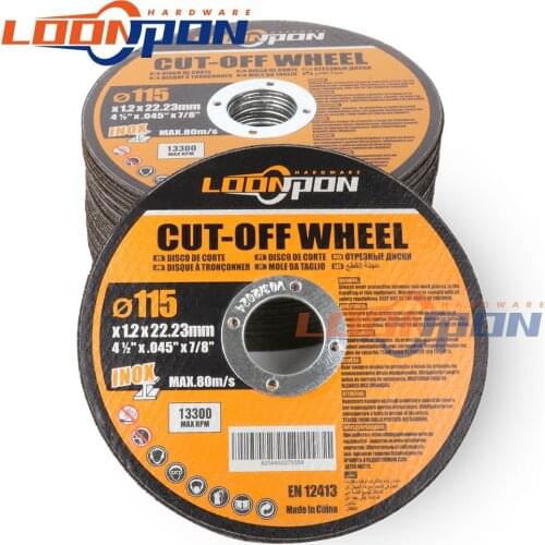 5Pcs-50Pcs Metal Stainless Steel Cutting Discs 115mm /4.5inch Cutting Discs Flap Grinding Grinding Discs Angle Grinder Wheel
