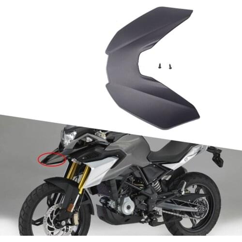 Motorcycle Accessories Black Front Fender Beak Extension Extender Wheel Cover Cowl For BMW G310GS 2017-2018