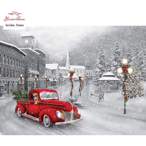 Diamond Painting Full Square 5D Diy Daimond Embroidery Diamant Mosaic Sale Displasy Broderie Diamant Christmas Street 02