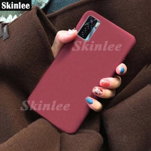 Skinlee Soft Mate Case For Tecno Camon 17P Full Protective Silicone Cover For TECNO Camon 17 Pro Shockproof Phone Case