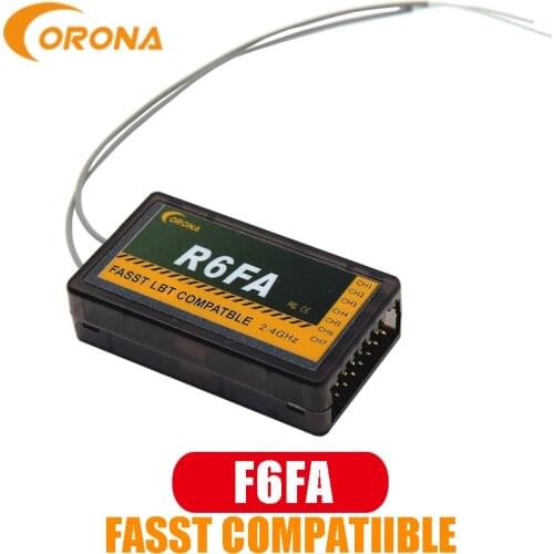Corona R6FA 7CH 2.4Ghz FUTABA Fasst Compatible Receiver
