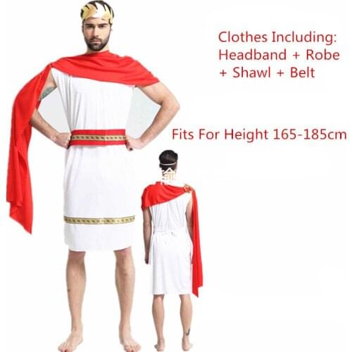 Men Ancient Rome Cosplay Costume Performance Family Party Clothing Set halloween costumes for women Christmas Halloween