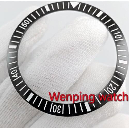 New 38mm Black quality ceramic rl x watch bezel insert for watch aftermarket replacement par P300-47