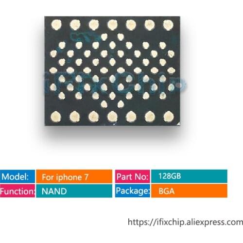 New Original 128GB For iPhone 7 7G 4.7 HDD Hard disk NAND Flash memory IC Chip Solve Error 9/4014 Expand Capacity