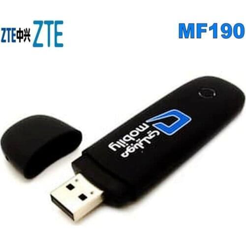 Unlocked ZTE MF190 Unlocked 3G modem 7.2Mbps USB Mobile Broadband Modem