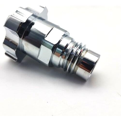 M16 x 2mm External Thread Silver For 600CC Spray Gun PPS Cup Adapter Connector