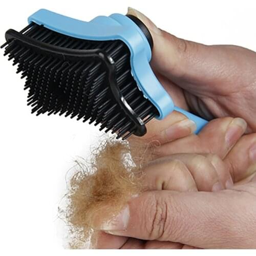 For Dogs Cats Comb Beauty Care Brushes Multifunctional Plastic Fading Combs Manual Bristles Pets Cleaning Products Accessories