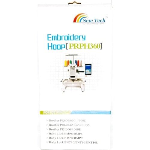 Sew Tech Embroidery Hoop for Brother Embroidery Machine PR1000 PR1000E PR1050X Embroidery Frame PRPH360