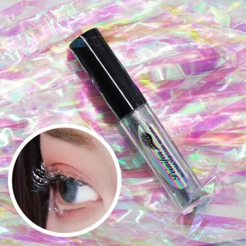 Diamond Glitter Mascara Makeup Quick-drying Film Broken Starry Sky Mascara Lasting Waterproof Curling Thick Shiny Cosmetic TSLM1