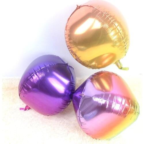 Party Balloons 22 Inch 4D Mirror Aluminum Film Balloons Holiday Party Wedding Decoration Decoration Balloon Wholesale