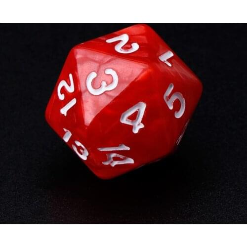 10pcs/set 20 Sided Dice D20 Polyhedral Dices For RPG Poly Desktop Table Games E56D