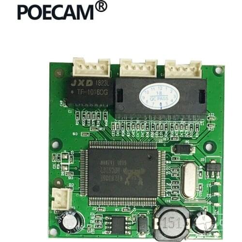 3 Ports 4 Pin Header UTP PCBA Module with LED Display Support Tablet Computer Mini PC Share Data OEM ODM Factory