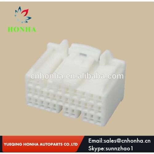 31 pin plastic unsealed female tyco wire harness automotive connector 353031-1