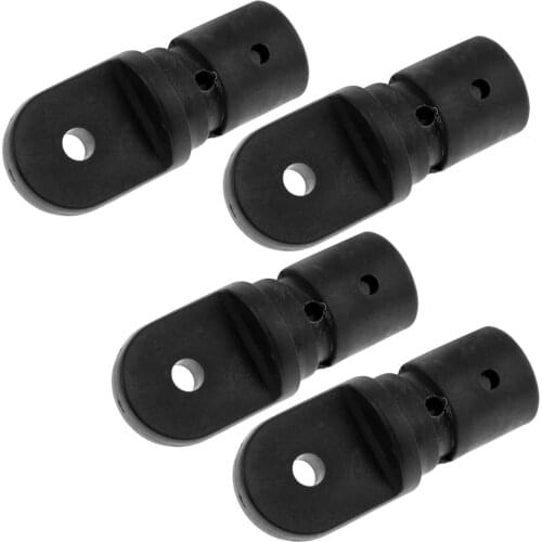 4pcs Nylon Marine Boat Bimini Top Cover Fitting 22mm Internal Insert Tube Eye End