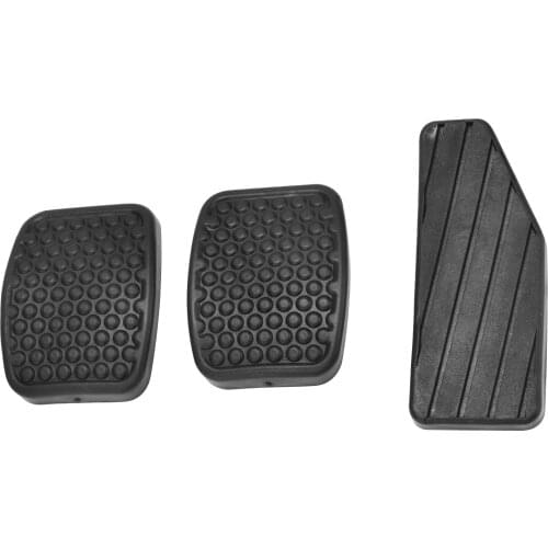 Car accessories Brake Clutch Accelerator Pedal Pad for SUZUKI Swift Samurai Sidekick Vitara Tracker(3-piece set)