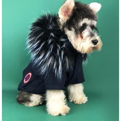 White / Black / Purple Winter Pet Dog Clothes for Small Dogs Pets Clothing French Bulldog Down Jacket Pug Costume Puppy Apparel