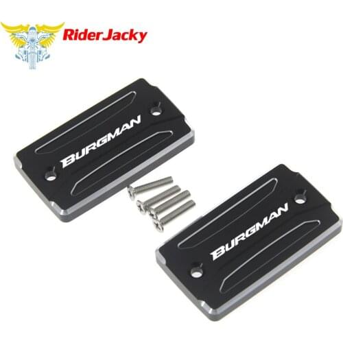 Motorcycle Front Brake Clutch Cylinder Fluid Reservoir Cover For SUZUKI AN 650 Burgman 2004-2018 2012 2013 2014 2015 2016 2017