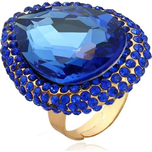 CRLEY Rings With Crystals