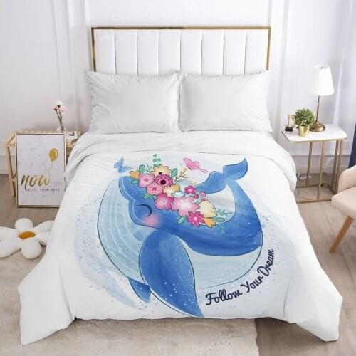 Cartoon Childrens Duvet cover Quilt/Blanket/Comfortable Case Bedding for kids baby boy girls 140x200 240x220 for Home Car fat