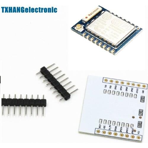 ESP8266 Esp-07 Remote serial WIFI module with IO adapter board to extend DIY electronics