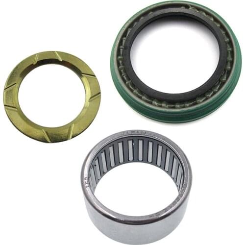 3PCS Knuckle Bearing Spacer Oil Seal set for Mitsubishi Pajero Montero 2nd L200 3rd 1990-2005 MB160850 MB160670 MB160671