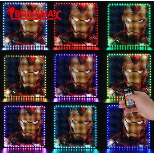 BriksMax Led Light Kit For 31199 , RGB Effect With Remote Control