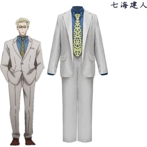 Jujutsu Kaisen Nanami Kento Cosplay Costume Uniform Halloween Carnival Party Costume Outfit